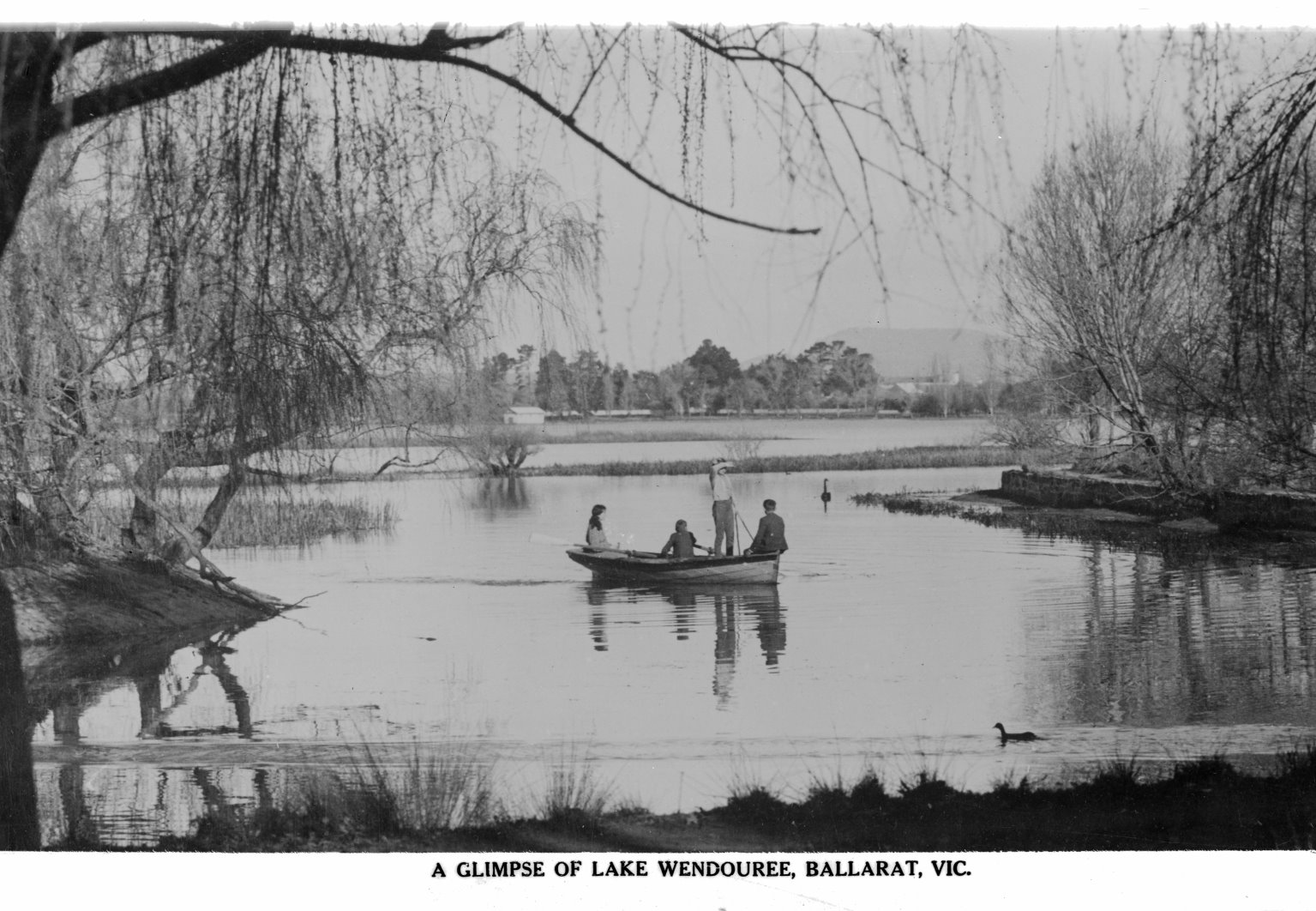 Boat on Lake Wendouree