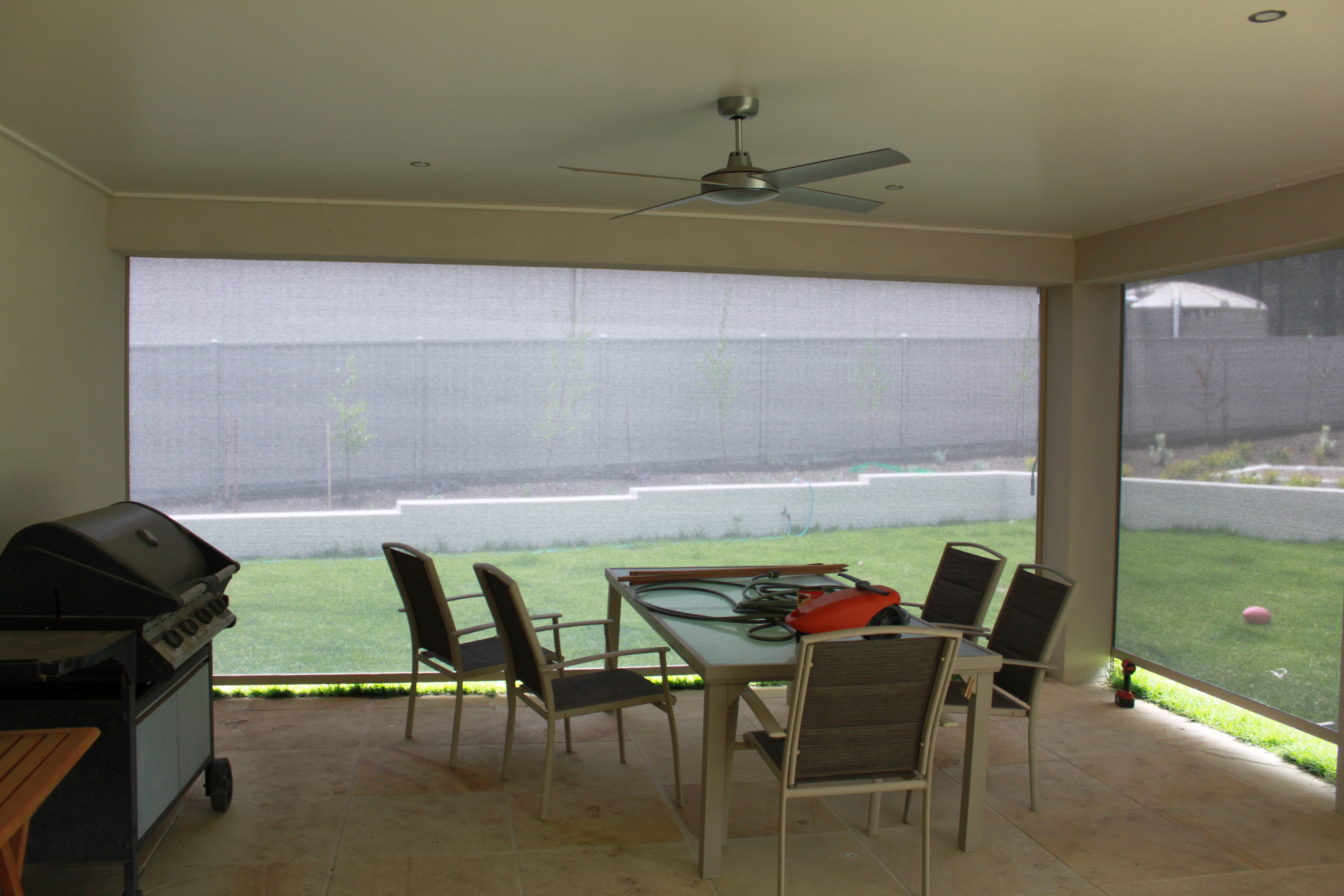 Zipscreen outdoor blinds