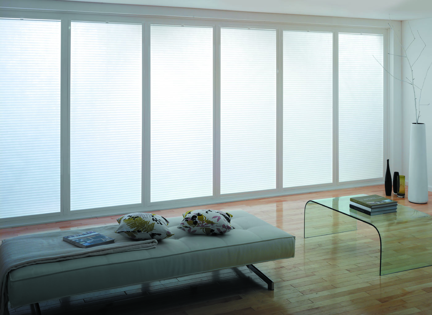 Perfect-Fit blinds for uPVC window