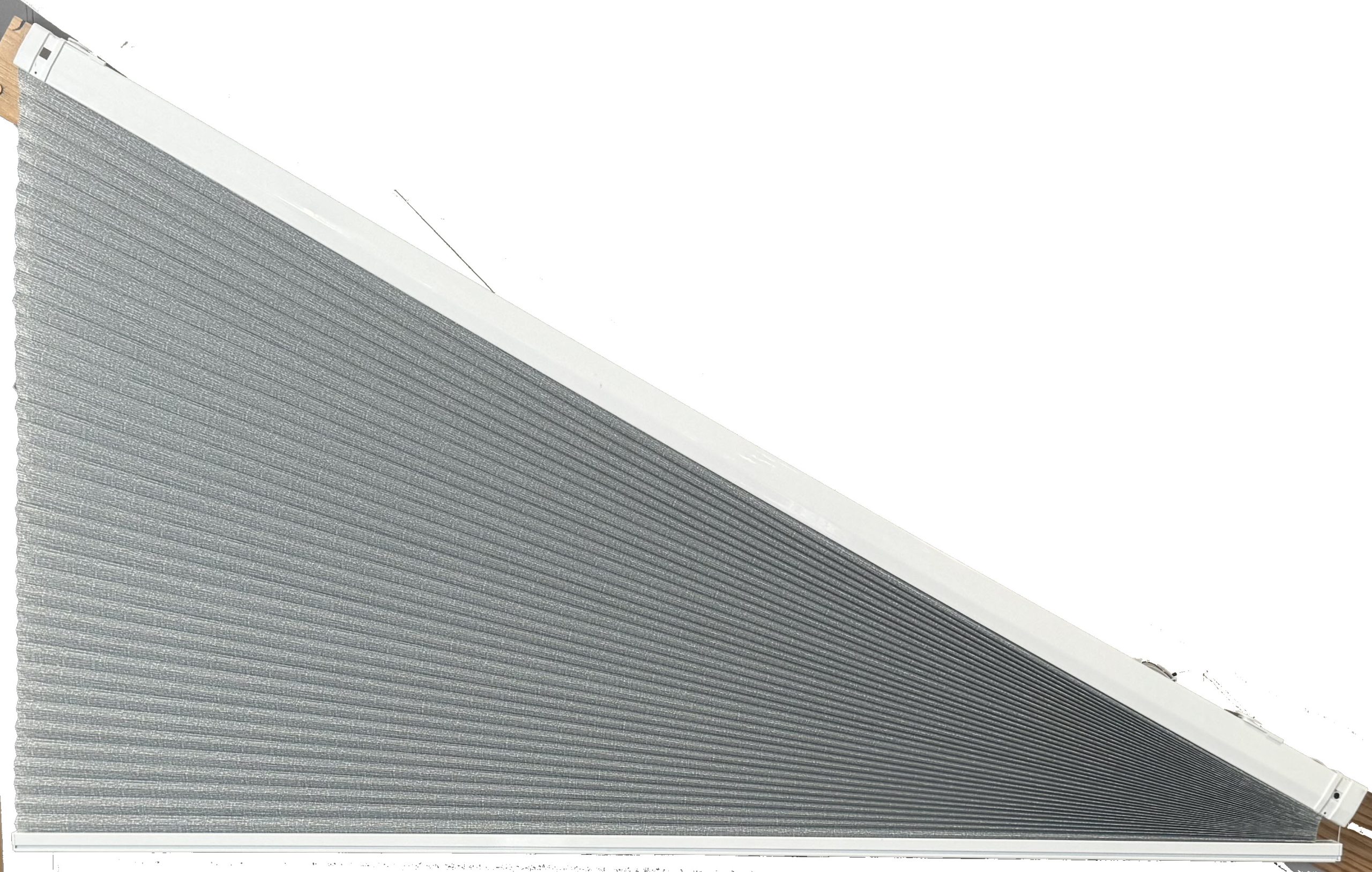 triangle honeycomb blinds