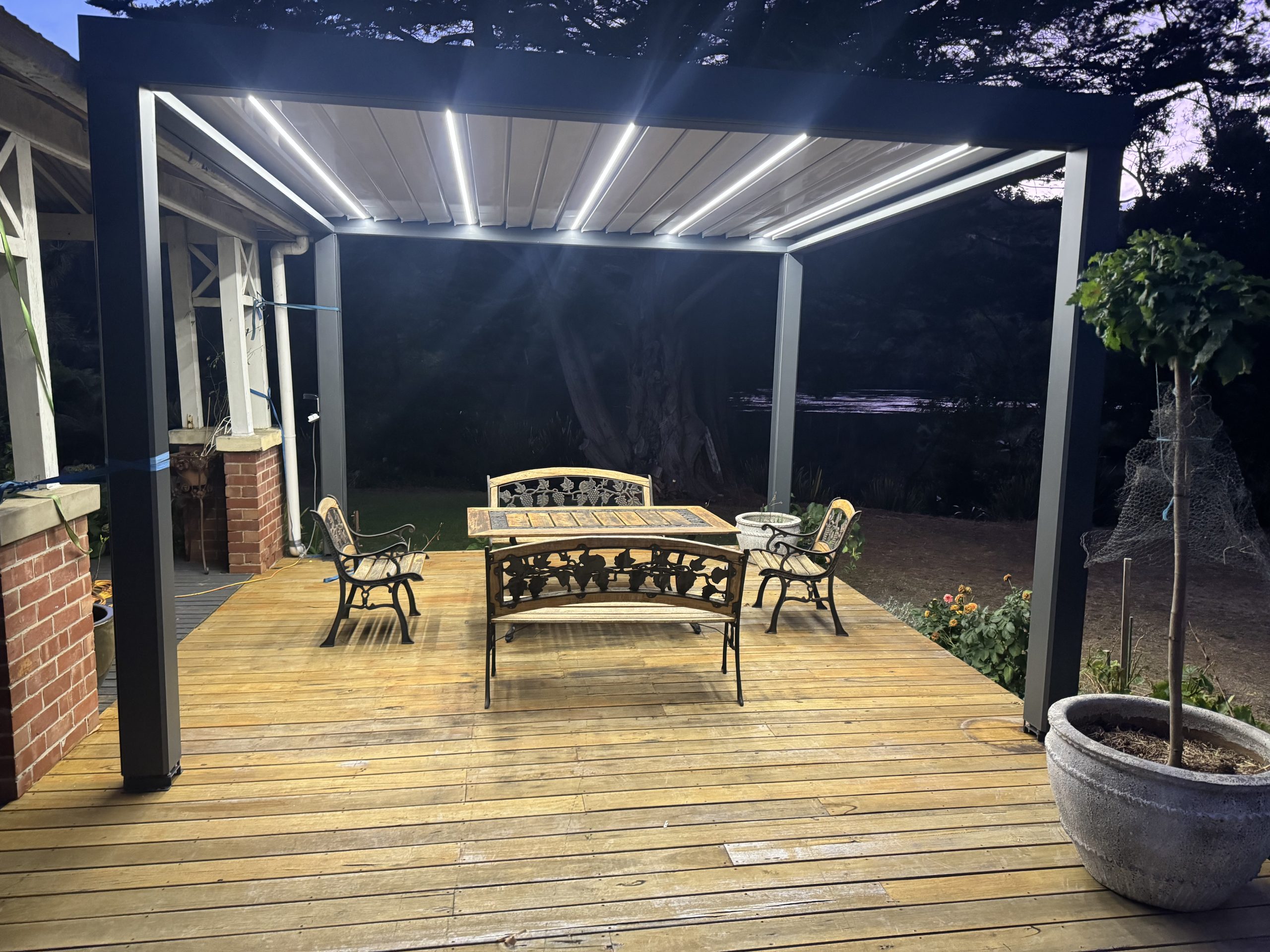 Louvered Roof Hobart